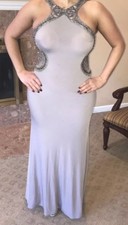 Embellished Evening Dress Sz 10