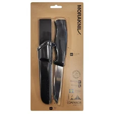 *1-Set* Morakniv Companion Heavy Duty Stainless Steel 8.8” Knife Black 13158