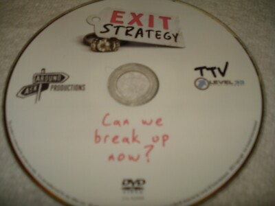 EXIT STRATEGY DVD DISC ONLY USED CLEANED TESTED FREESHIP NO TRACKING 