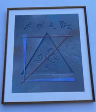 BARRY MASTELLER PAINTING ABSTRACT SURREAL Expressionism FAMOUS LISTED VINTAGE