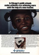 1972 Sperry Rand: Chicagos Public Schools Vintage Print Ad