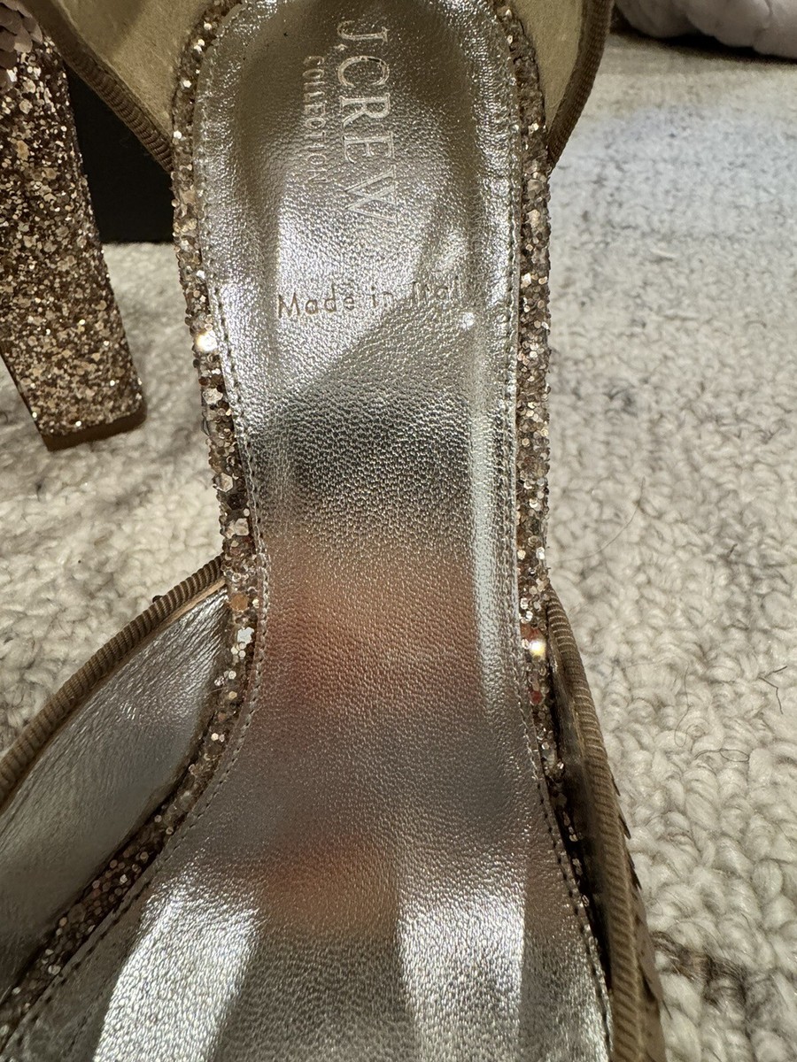 j crew glitter mary jane