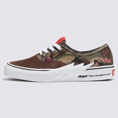 Vans woodland camo authentic cheap