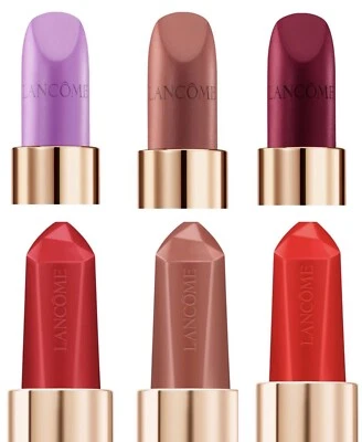 Lancome L'Absolu Rouge Matte, Cream, Sheer & Intimatte Lipstick (Various Shade)