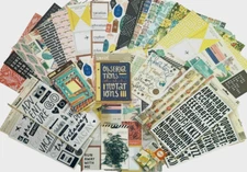 Crate Paper (HERE & THERE) 12x12 Paper & Embellishments  (A) Save 65%