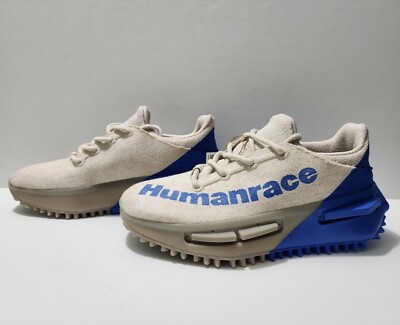 Adidas NMD S1 MAHBS Pharrell Williams Human Race Oatmeal Men Shoes Sz 8 (HP2641)