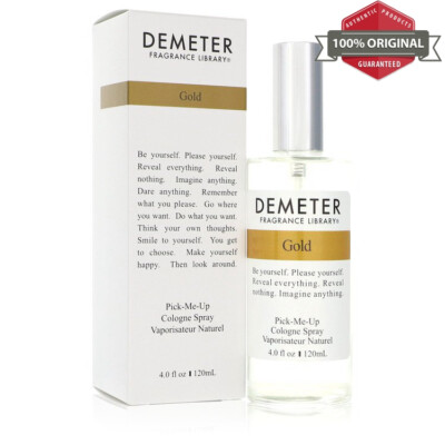 Demeter Gold 4 oz Cologne Spray (Unisex) for Women by Demeter