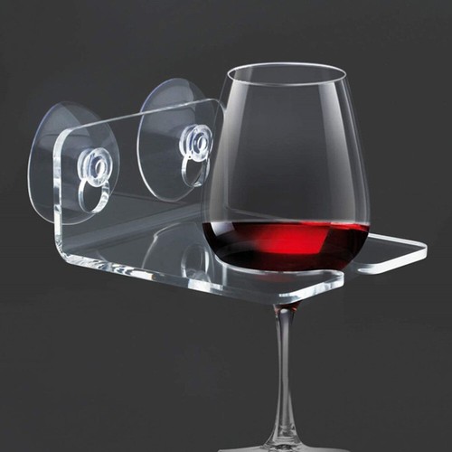 Rack Wine Cup Holder Wine Glass Holder Bathtub Supply Bathtub Home - 第 2/12 張圖片