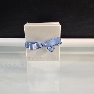 Diamond Aupair Jewelry Case Presentation Box Empty