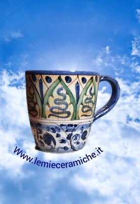 Kaffeetasse MUG Keramik Handarbeit Made in Italy Handarbeit 