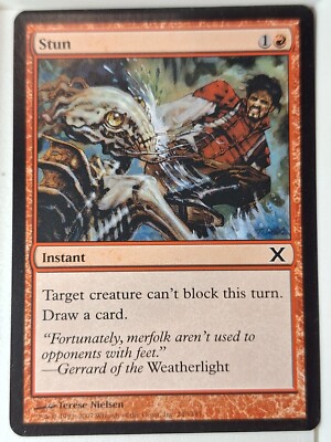 Stun - 10th Edition Core Set - Magic the Gathering MTG Nice!