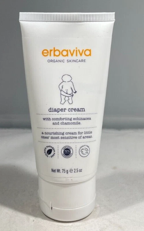 Erbaviva Diaper Cream, 2.5 oz.
