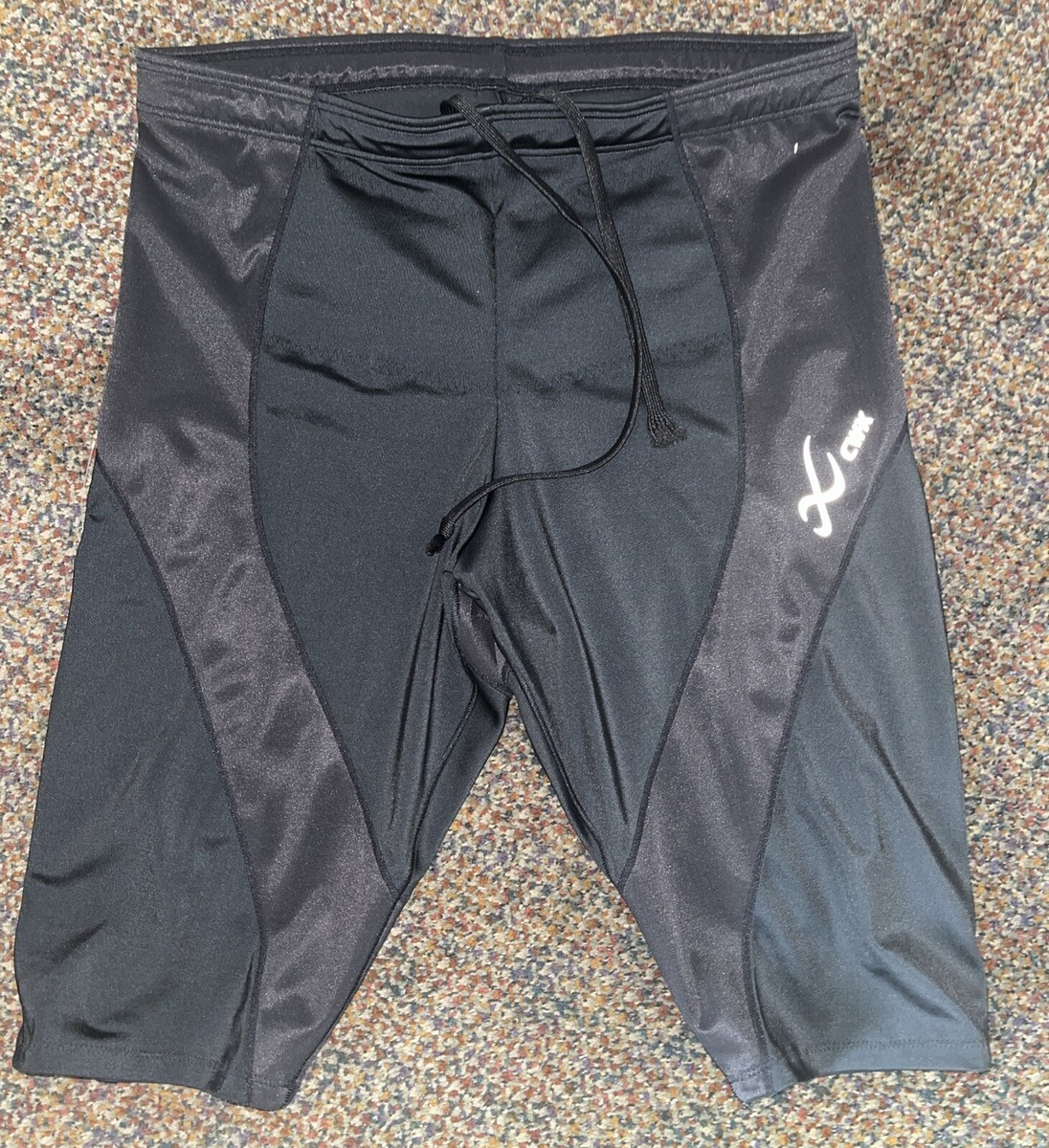 CW-X Compression Black Training Cycle Shorts Size XL RN20421