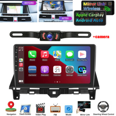 ANDROID 12 CARPLAY CAR STEREO GPS RADIO 2+32G FOR HONDA ACCORD 8 2008-2013