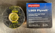 Nos L969 HIGH VOLTAGE EPR Self Bonding Linerless Electrical Insulating Tape 69KV