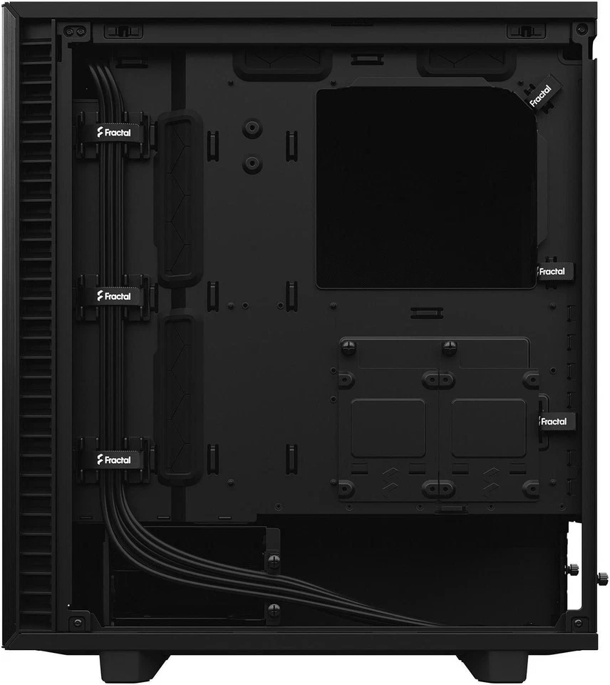 Fractal Design Define 7 Compact Black Brushed Aluminum/Steel ATX Compact Silent - Image 3 of 4