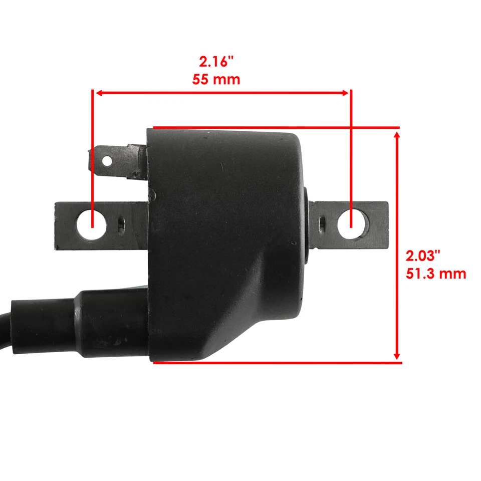Caltric Ignition Coil for Kawasaki KLX250S 2006 2007 21121-1191 21121-1230 - Image 2 of 4