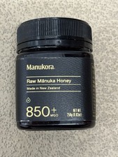 Manukora Raw Manuka Honey, MGO 850+ from New Zealand, Non-GMO - 250g (8.82 Oz)