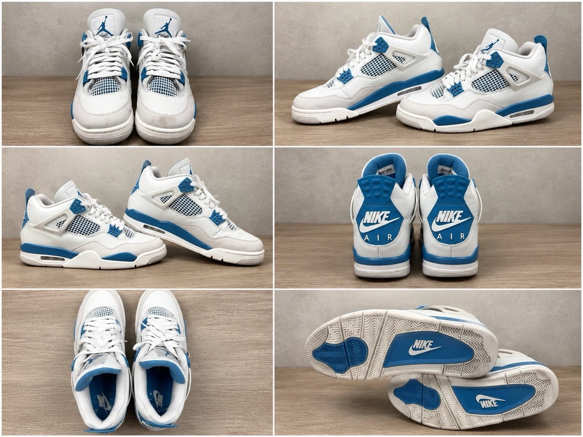 Las mejores ofertas en Jordan 4 Retro 2024 Military Blue | eBay