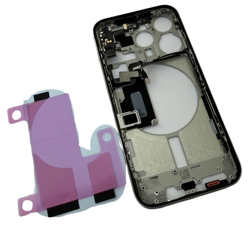 ORG Original-Ersatzteil: Rahmen Güteklasse A für das Apple iPhone 15 Pro, weiß