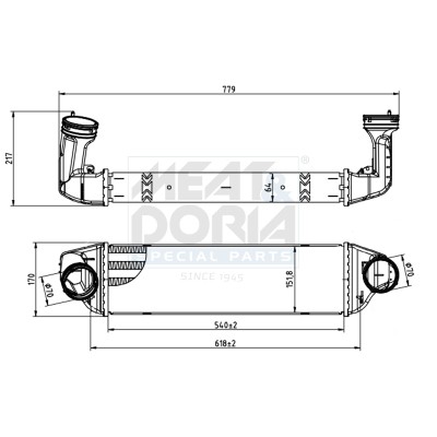 Meat & Doria LadeluftküHler KüHler Ladeluft LLK FüR BMW X3 2.0D 3.0D E83-image
