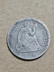 1860 Seated Liberty Silver Half Dime - Better Date
