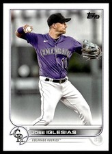 2022 Topps Jose Iglesias Boston Red Sox #15