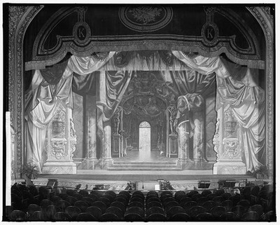 Photo:KEITH'S THEATER. CURTAIN