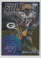 2021 Panini Donruss Elite Full Throttle Orange 4/25 Davante Adams #FT12 1j4c