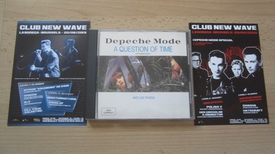 DEPECHE MODE A Question of Time Maxi CD France Virgin 30059 + 2 Promo Flyer !!