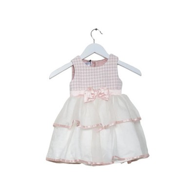 Blueberi Boulevard, Blumenkinderkleid, Größe: 104, Bbhih13, Weiß/Pink #0Bf