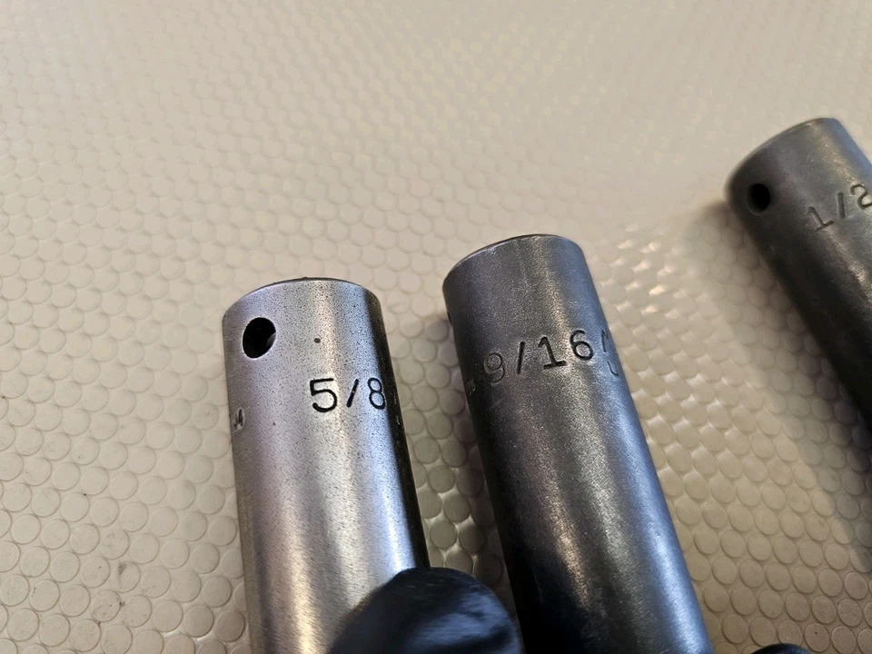 MAC TOOLS SVDP56DPT 5 Pc. Extra Deep Impact Socket Set 5" Long, 1/2 Drive *RARE* - Image 2 of 4