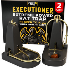 Rat Trap Snap Kill Instant Heavy Duty Rodent Catcher Indoor Outdoor Reusable UK