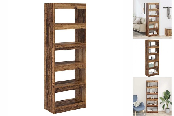 Raumteiler Regal BüCherregal Altholz 60X30X166 Cm Spanplatte-image