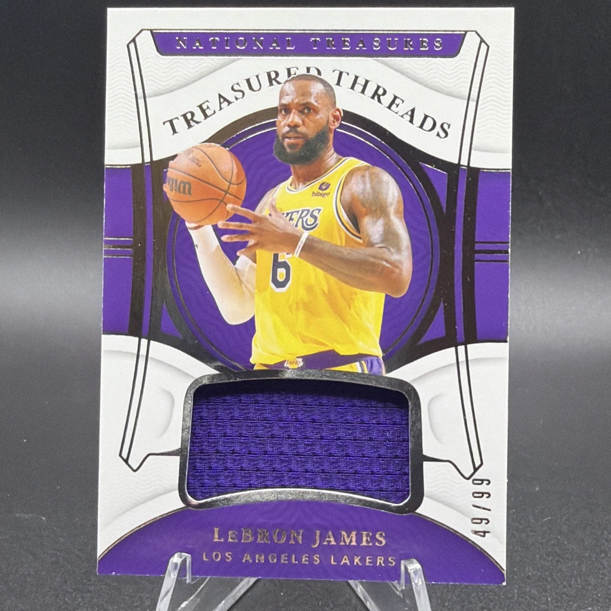 UD inspirations Lebron James RC 499枚限定 Panini LeBron James Piece of Authentic Basketball Trading Cards