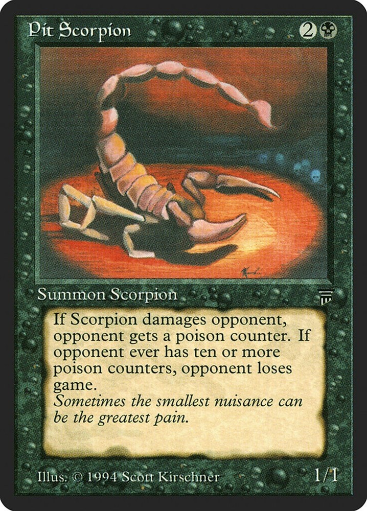 Pit Scorpion - MtG Legends - Common NM 1994