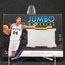 2022-23 Panini Noir Jumbo Material Devin Vassell #JM-DVV 99/99 🔥