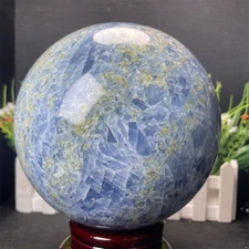 11.7LB 6.1" Natural Kyanite Ball Sphere Crystal Quartz Reiki Energy Heal