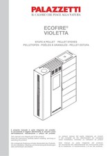 Manuale istruzioni installazione caldaia pellet PALAZZETTI Ecofire Violetta 7