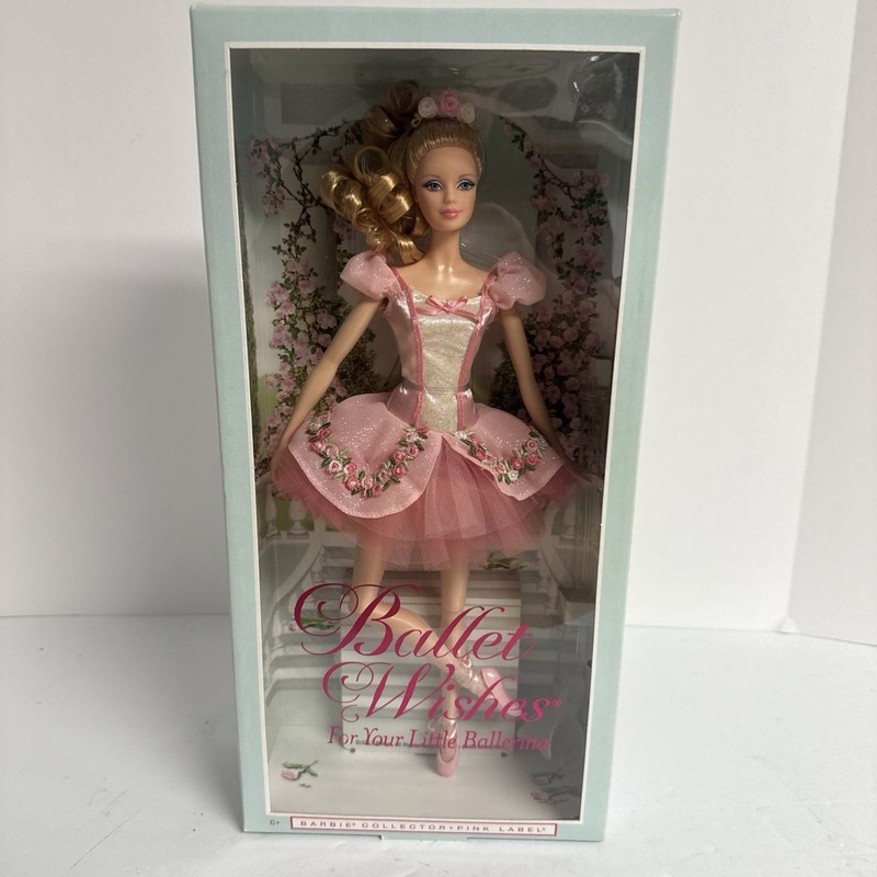 2013 Mattel Pink Label “Ballet Wishes Barbie” #BDH12 *NRFB*