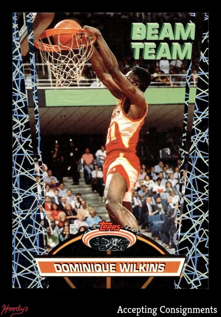 1992-93 Stadium Club Beam Team Members Only Parallel #2 Dominique Wilkins HAWKS