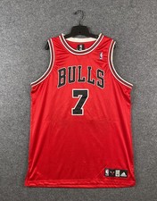 Ben Gordon #7 Chicago Bull Jersey Adidas Mens 48 Red NBA Basketball DS Shiny