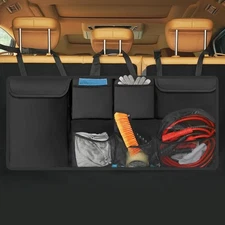 MIKKUPPA Car Trunk Organizer for SUV - 42"*18" Large Hanging Backseat Trunk Stor