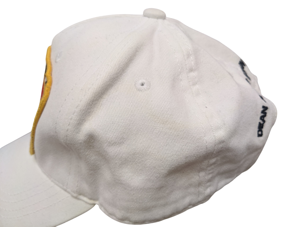Rare DSQUARED2 White FABTF Patch Cap Hat  Italy D… - image 12