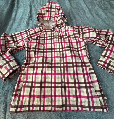 Roxi Wintersports Plaid Snowboarding/Snow Ski Women's Jacket Size L