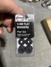  10-Pk Danco Flat Faucet Washer Black 37/64 88572