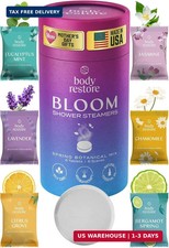 Body Restore Shower Steamers Aromatherapy 6 Pack - Mothers Day Gifts for Mom, Bi