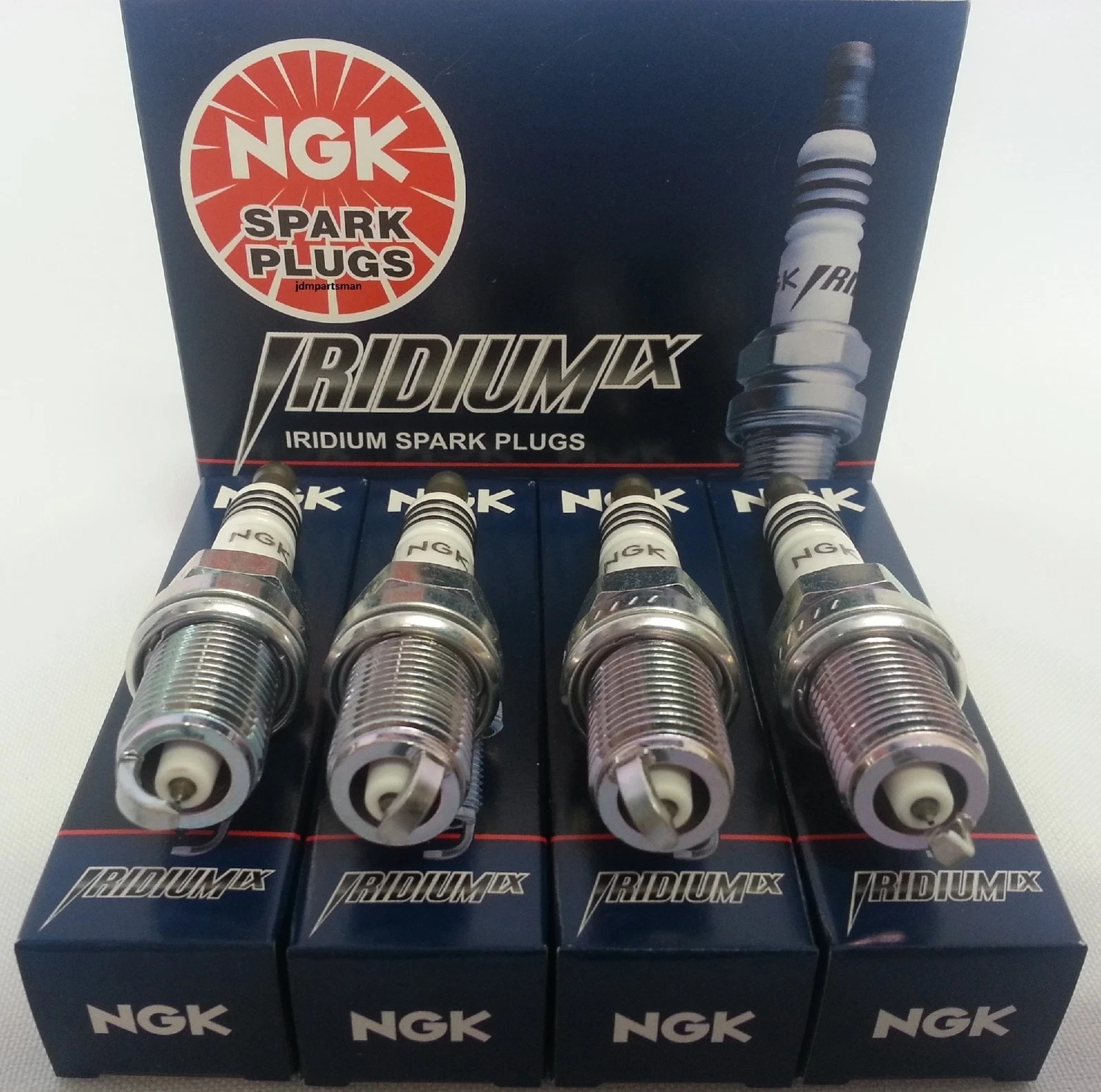4pcs - NGK IRIDIUM SPARK PLUG COLDER PLUGS - BKR9EIX 2669