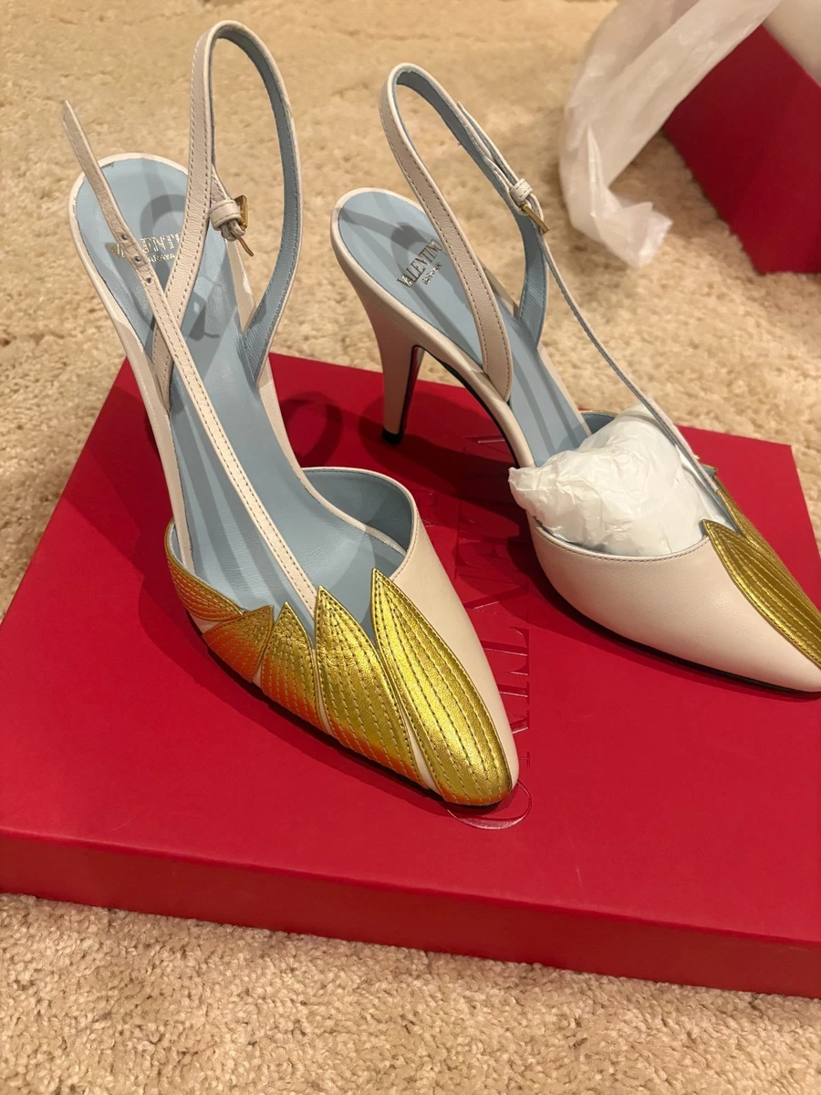 Valentino Gold Shoes for Women for sale | eBay