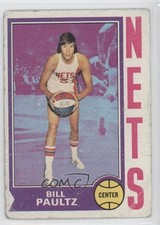 1974-75 Topps Billy Paultz #262 0a1